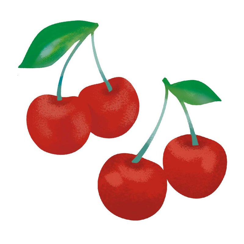 Tempaper Cherry Peel and Stick Wall Decals, red - Image 2